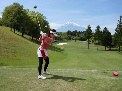 Park golfing